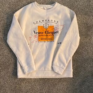 Veuve Champagne sweatshirt